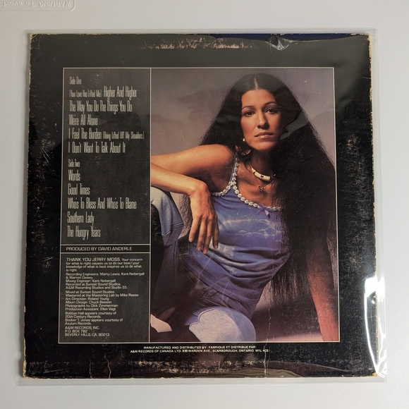 Vintage Rock Vinyl Record LP Lot- Bob Seger, Nazareth, The Cars, Rita Coolidge - Picture 11 of 13